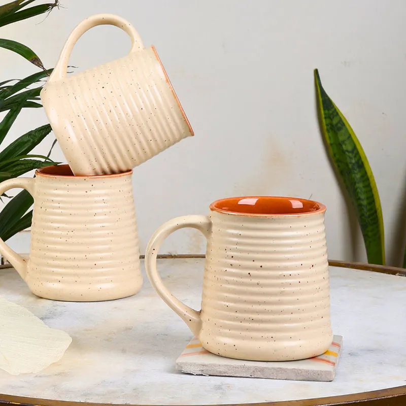 Alvira Ceramic Coffee Mug (250 mL) - White media 5