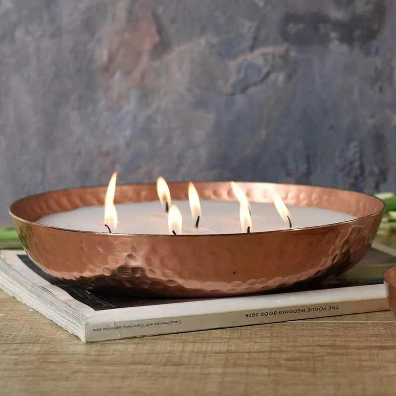 Lumetis Copper Vanilla Scented Soy Wax Candle media 4