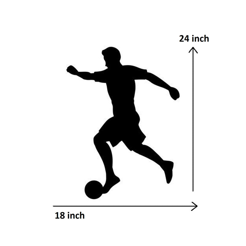 Football Play Black Iron Wall Accent media 5