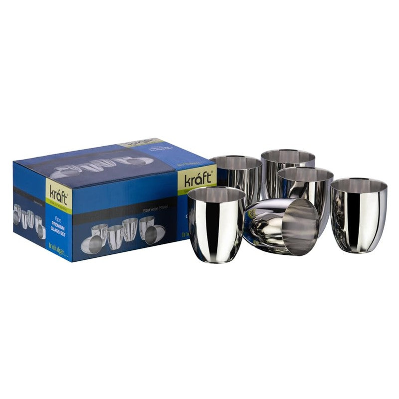 Kraft Siplay Torvia Glasses (350 mL each) - Set Of Six media 6