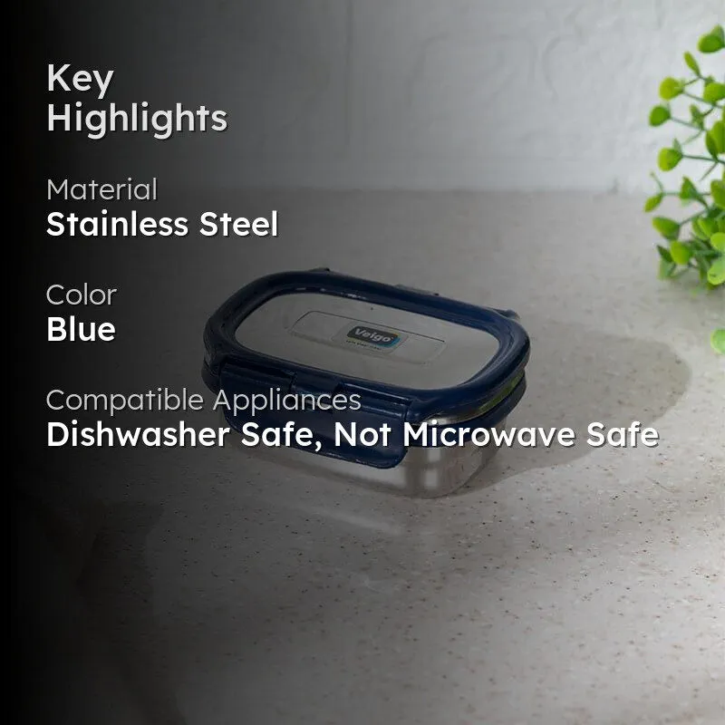 Omera Lunch Box (Navy Blue) - 150 mL media 2