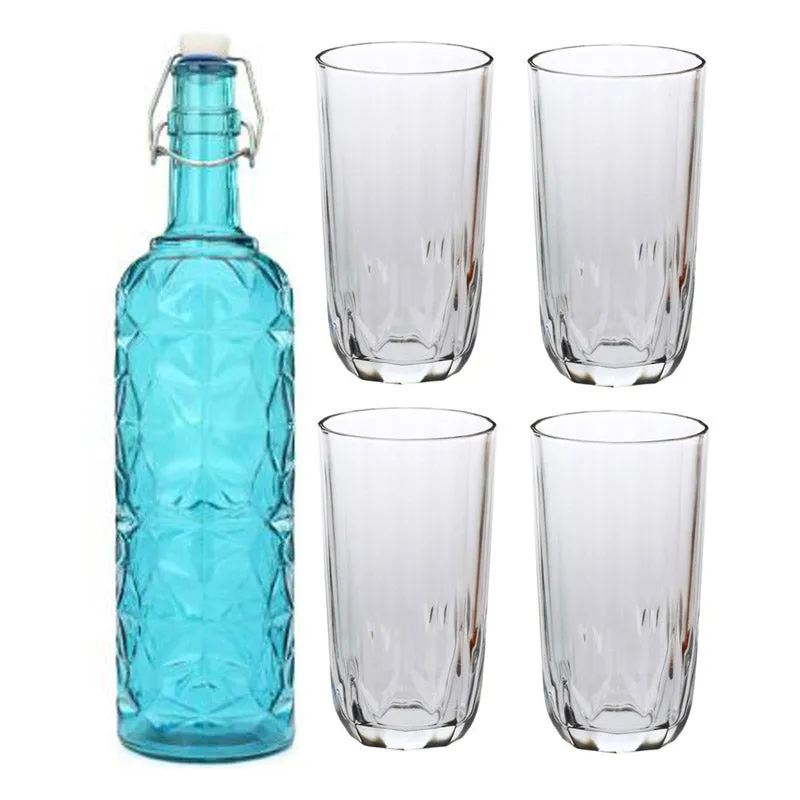 Jasper 1000 mL Water Bottle With 300 mL Glasses - Five Piece Set media 3