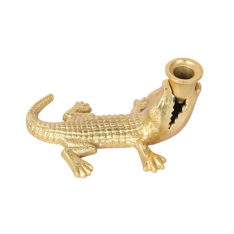 GoldenCroc Tealight/Candle Holder media 5