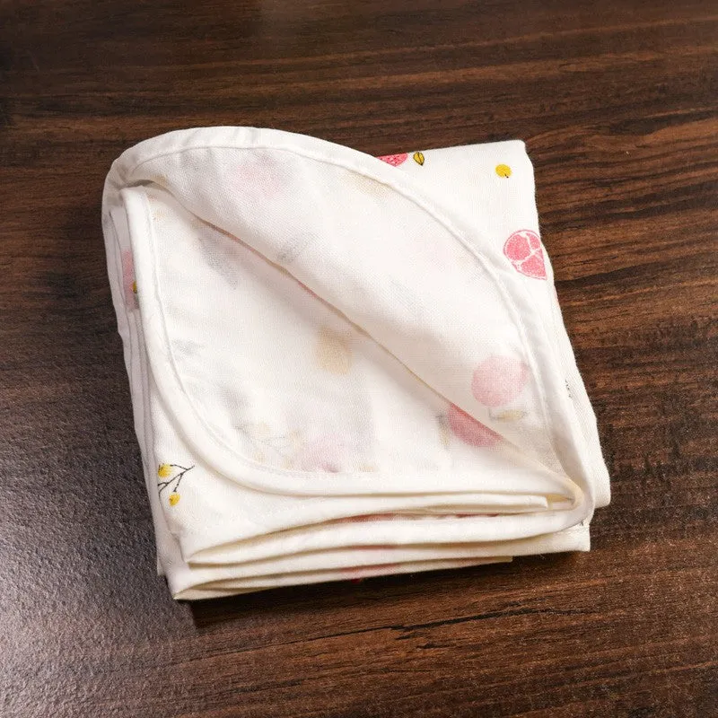 Warmkins Fruit Print Cotton Kids Bath Towel - Set of Two media 8