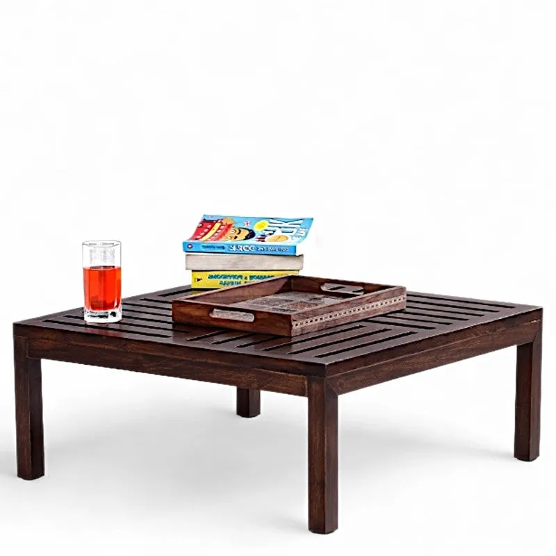 Nervon Sheesham Wooden Center Table media 6