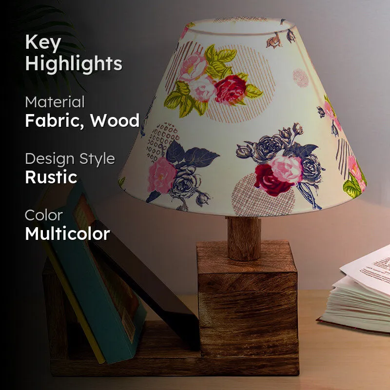 Sentry Rosa Fabric Table Lamp - Multicolor media 2