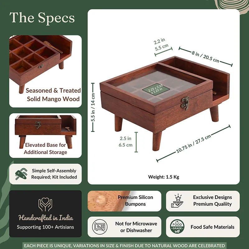 Orlin Wooden Cutlery Stand - Ten Piece Set media 8