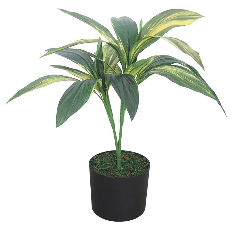 Leaf Delight Artificial Plant With Black Plastic Pot media 4
