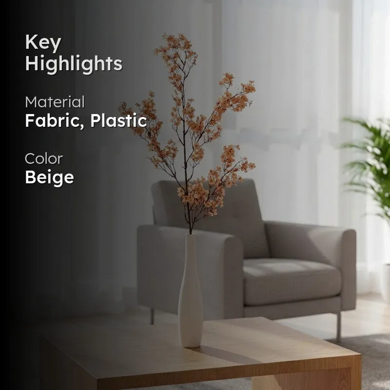 Gypsophila Artificial Flower Stem - Beige media 2