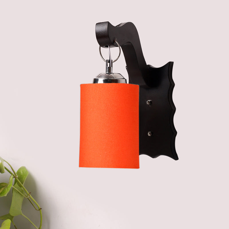 Delphi Wooden Wall Lamp - Orange media 3