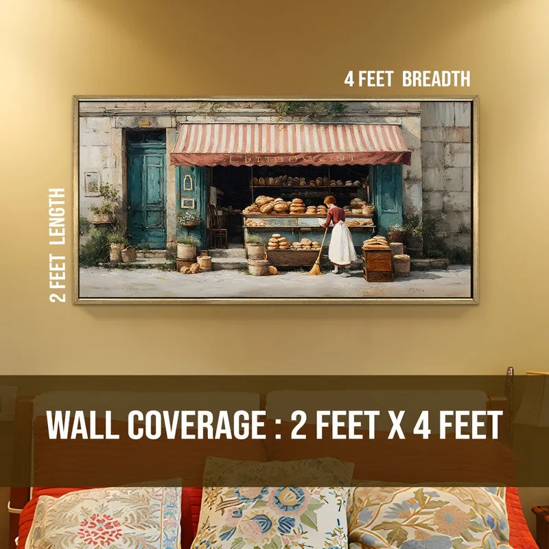 Flourish Canvas Wall Painting With Frame media 9