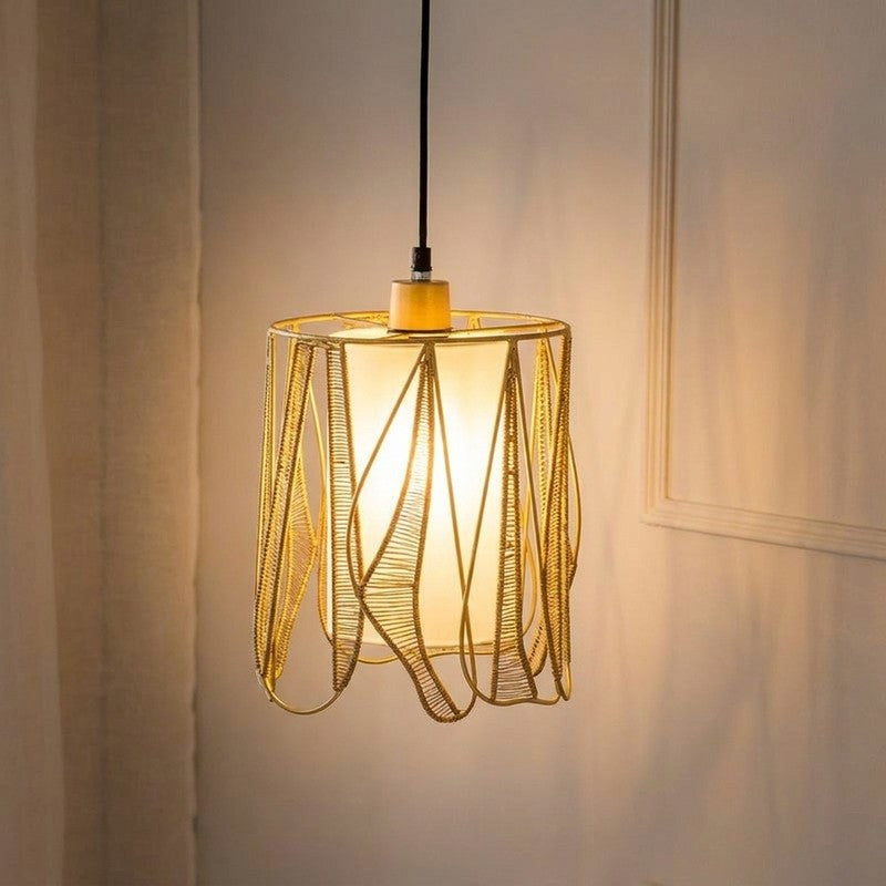 Orange Tree Aponi Metal Ceiling Lamp