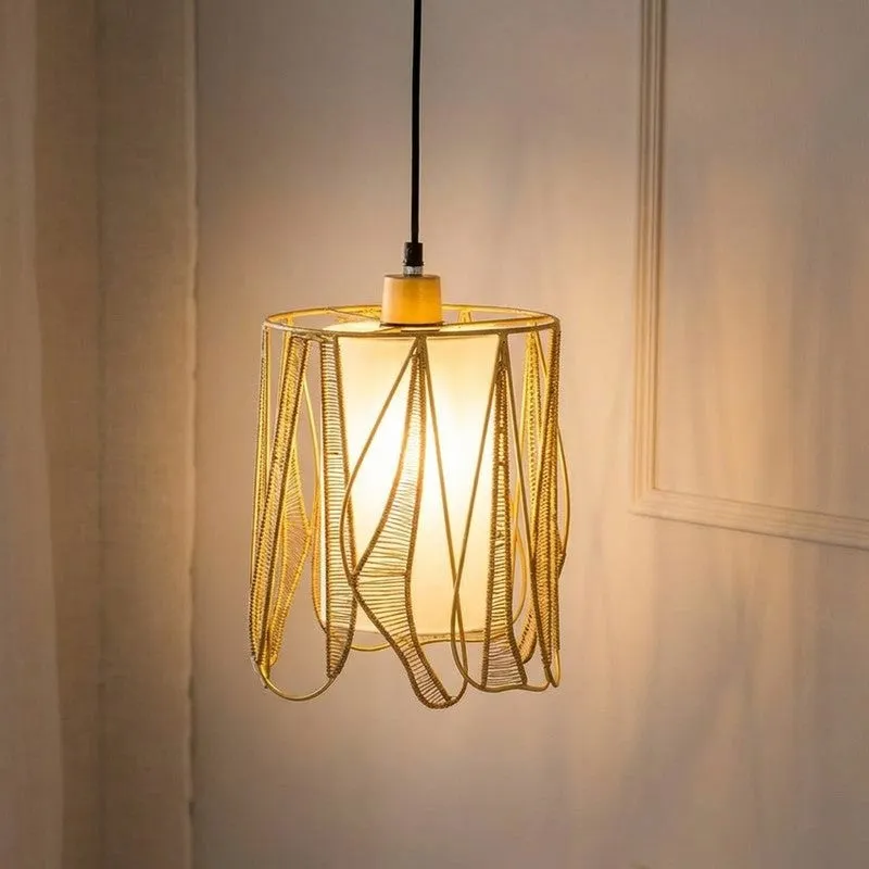 Orange Tree Aponi Metal Ceiling Lamp media 1