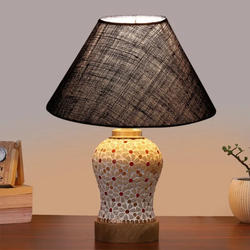 Earthra Wooden Table Lamp - Multicolor media 2