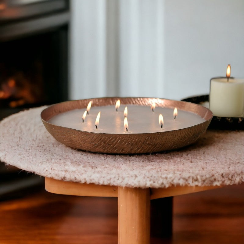 Glowen Copper Vanilla Scented Soy Wax Candle media 3