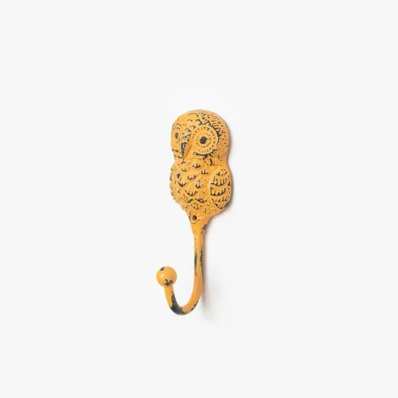 Owl Play Wall Hook (Yellow) - Set Of Three media 4