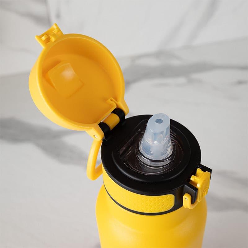 Magi Hot & Cold Thermos Water Bottle (Yellow & Orange) - 1000 mL media 4