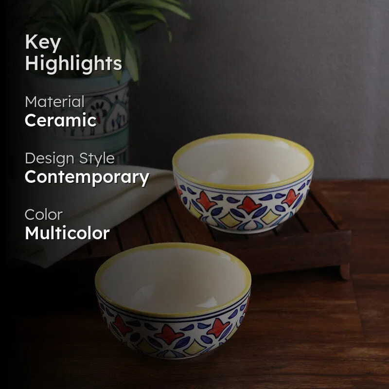 Ruhani Serving Bowl (500 mL) - Set Of Two media 2