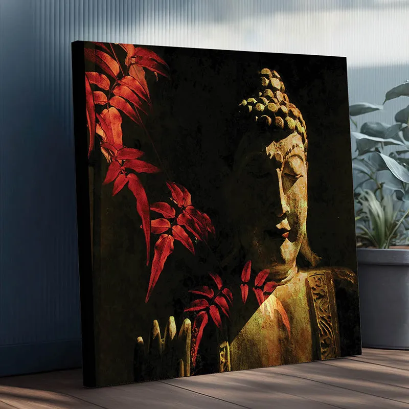 Buddha In Shadow Canvas Wall Art media 6