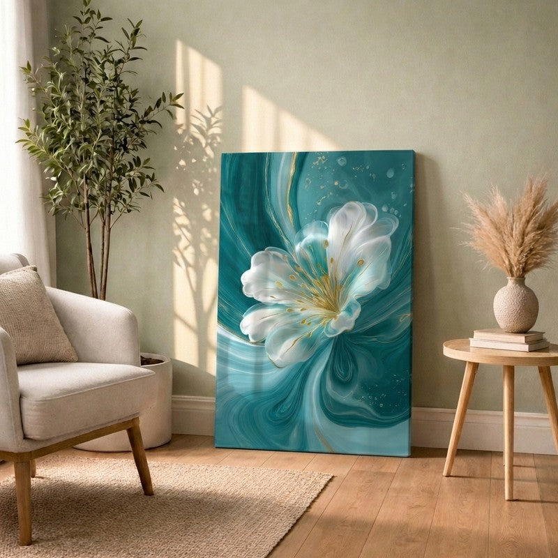 Bloom Haven Floral Canvas Wall Art