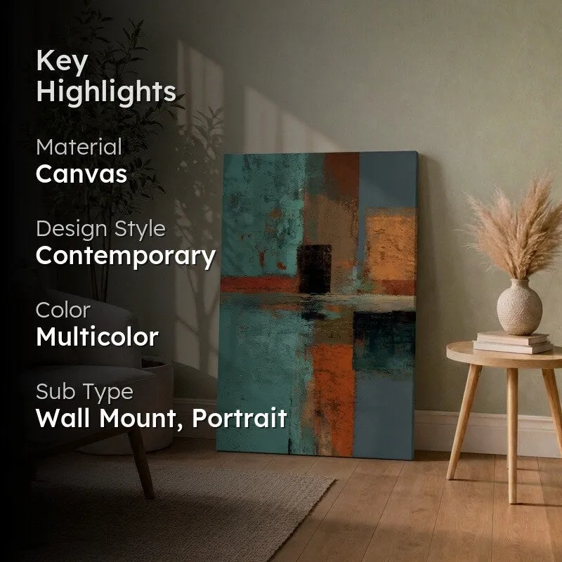 Structured Color Burst Canvas Wall Art media 2