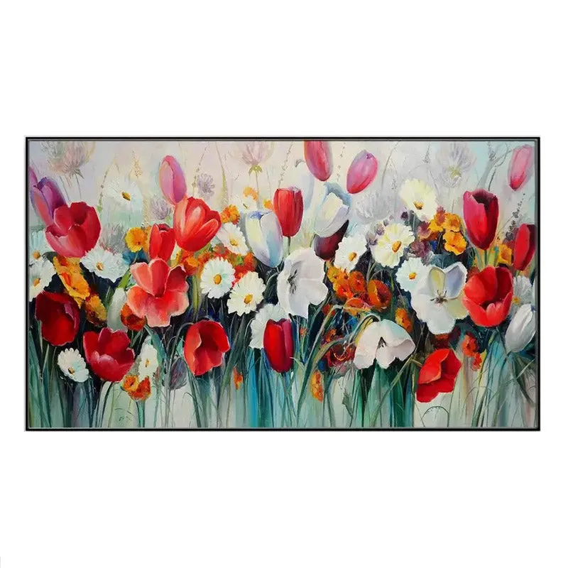 Tulip Tailor Floral Wall Painting media 4