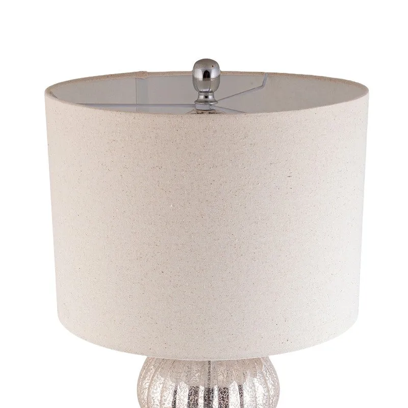 AarviDecor Remington Accent Fabric Table Lamp - Beige media 6