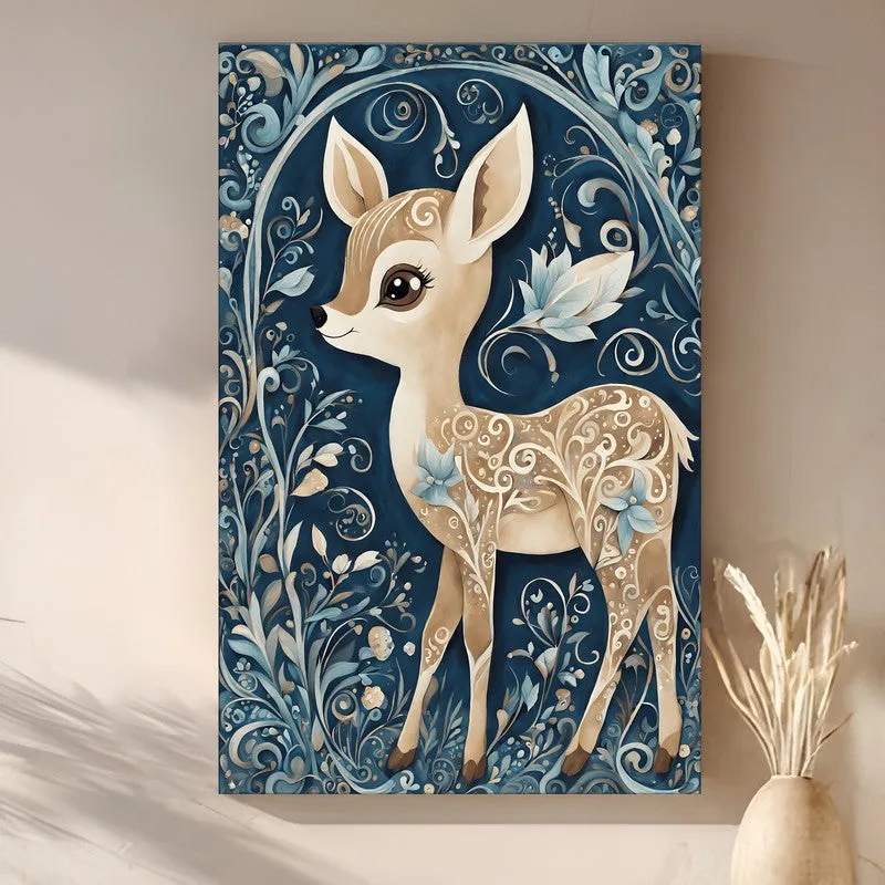 Deer of Dawn Wall Art media 3