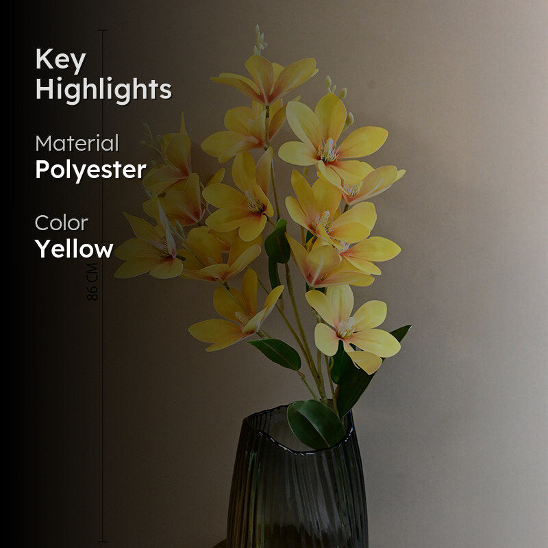 Violaire Artificial Flower Stick - Yellow media 2