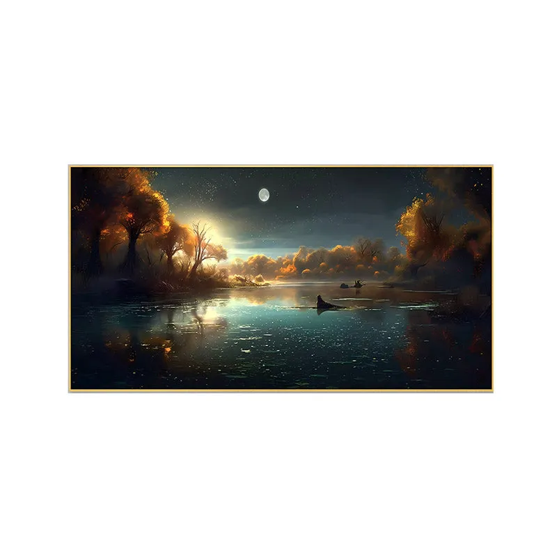 Windara Lake Canvas Wall Painting media 3