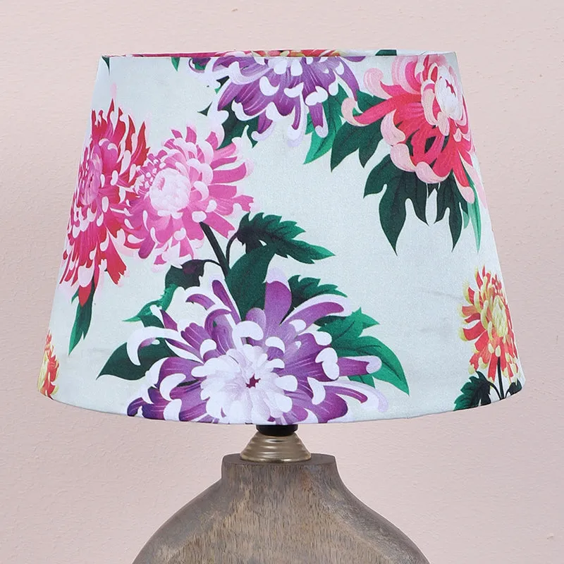 Miyabi Hewn Mango Wood Table Lamp - Multicolor media 3