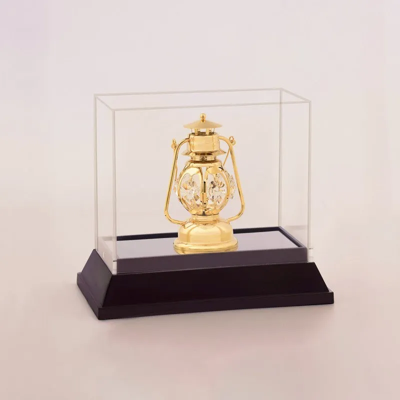 Dynasty Latern 24K Gold Plated Mild Steel Showpiece media 3