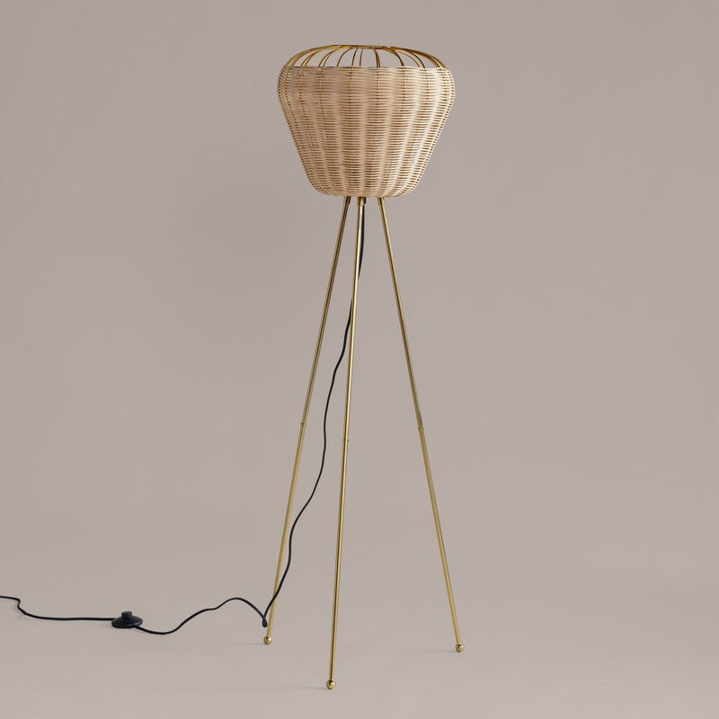 Fig Living Urban Rustica Tripod Floor Lamp media 3