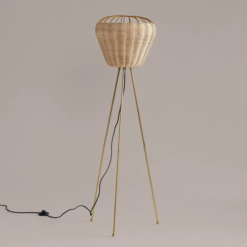 Fig Living Urban Rustica Tripod Floor Lamp media 3