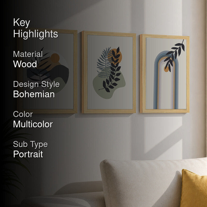 Serene Splatters Wall Art - Set Of Three media 2
