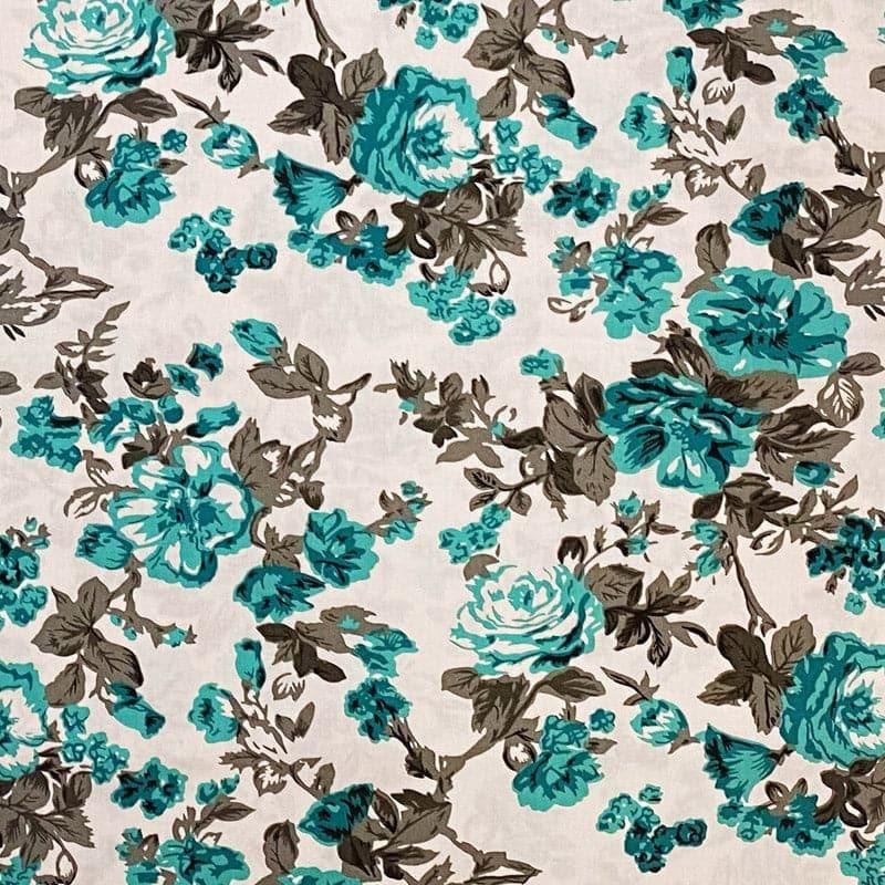 Swayam Lorela Floral Cotton Bedsheet  - 240 TC media 4
