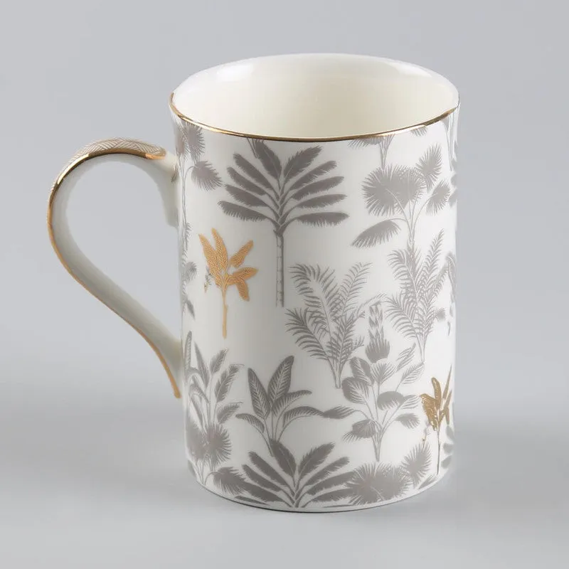 India Circus Crystal Bone China Coffee Mug (290 mL Each) - Three Piece Set media 4