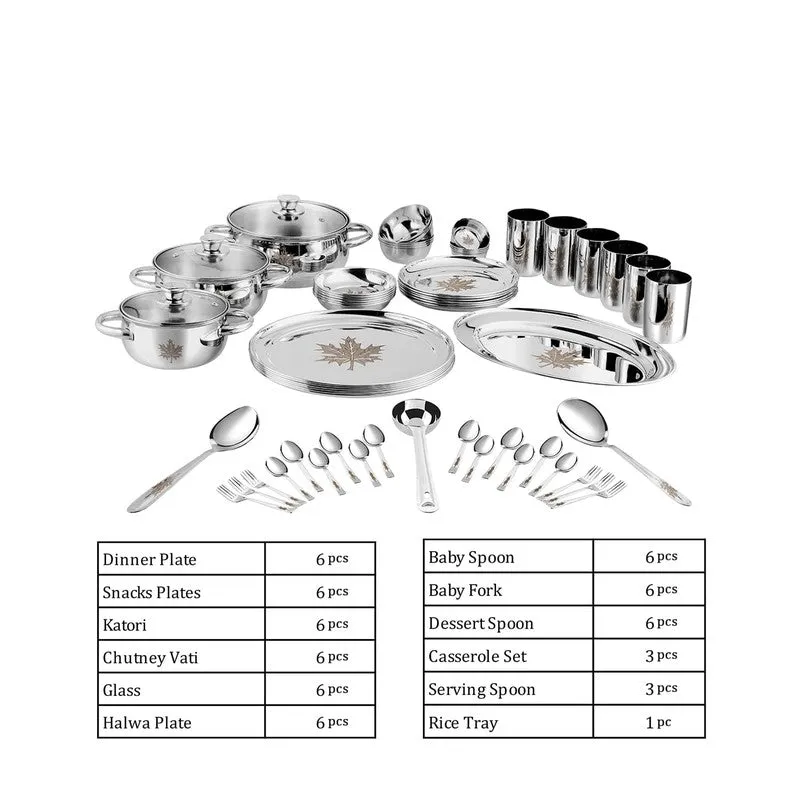 Kraft Cryden Nuvira Dinner Set - 55 Piece Set media 10