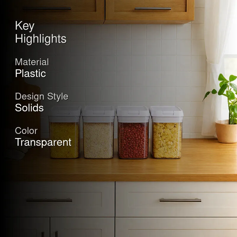 Essentio Airtight Container (1100 mL Each) - Set Of Four media 2