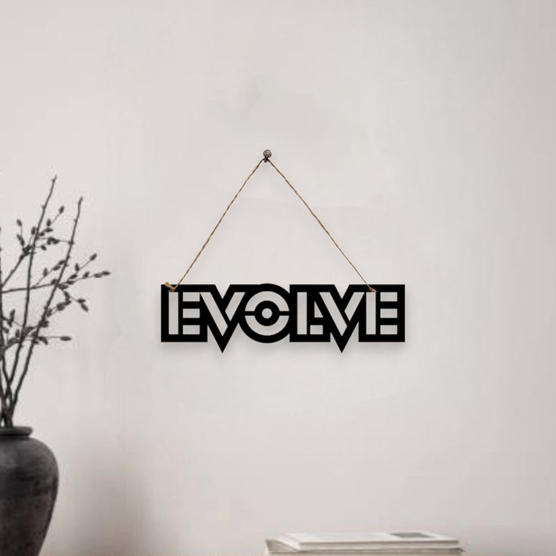 Evolve Mild Steel Wall Accent