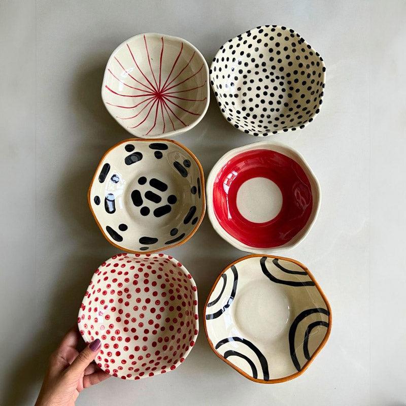 Gilva Serving Bowl (500 ML) - Set of Six