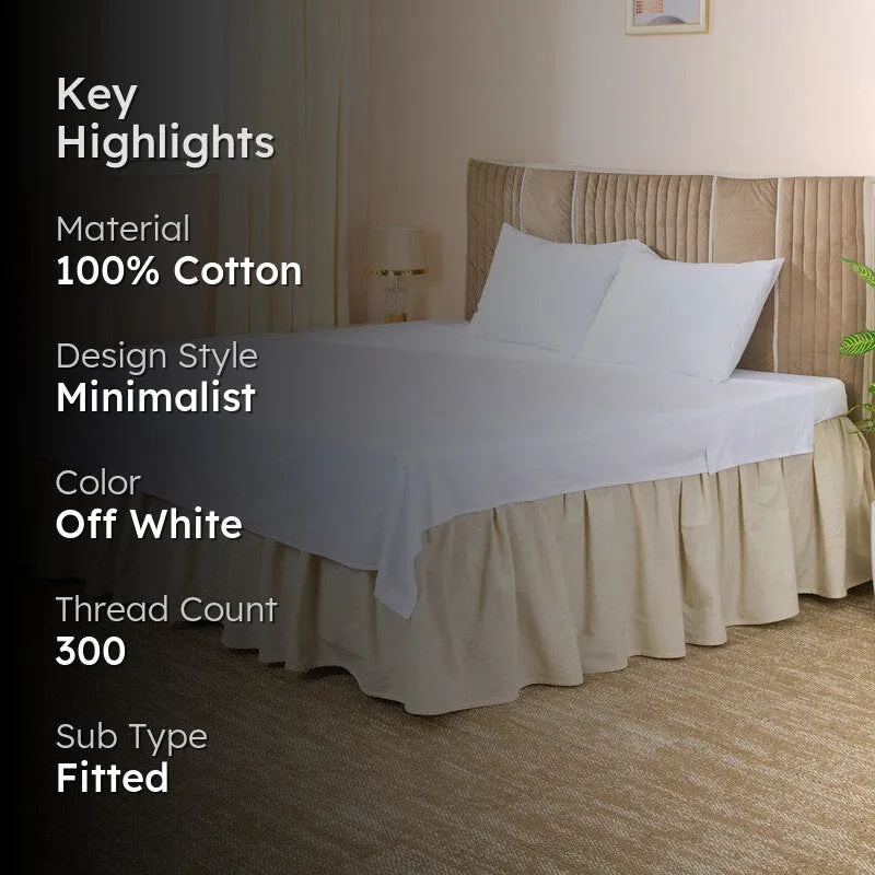 Pristine Cotton Bedsheet - 300 TC media 2
