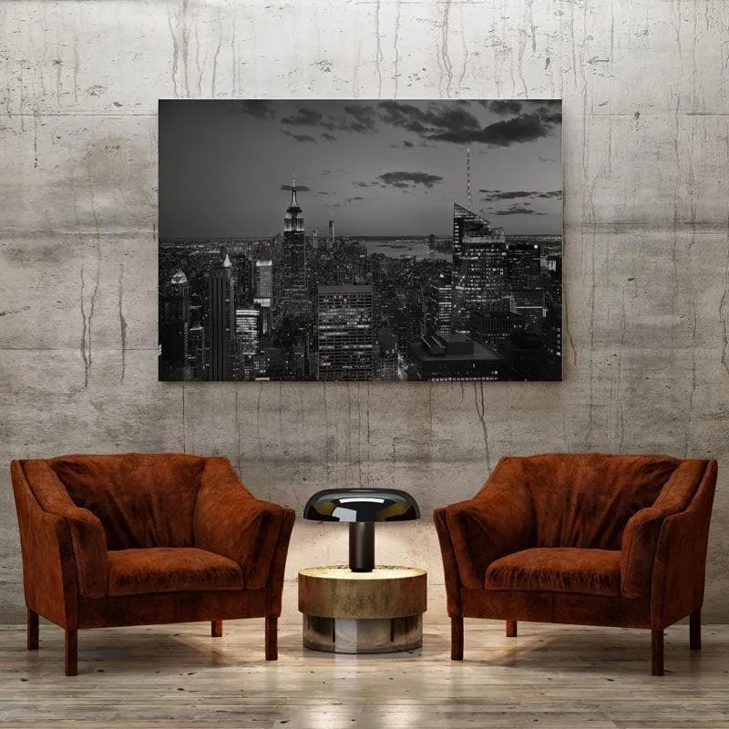 NY Cityscapes Canvas Wall Painting - Gallery Wrap media 1