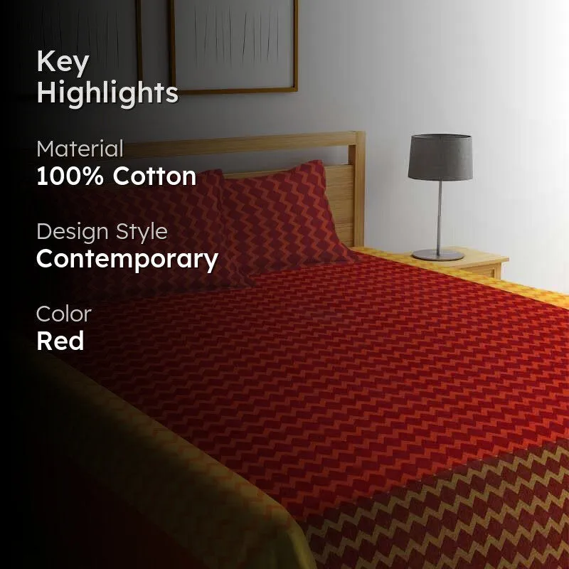 Wiggly Zig-Zag Bedcover media 2