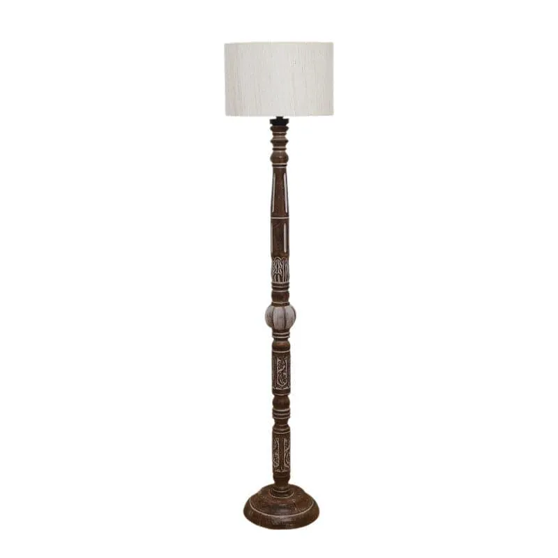 Colton Dona Floor Lamp - White media 4