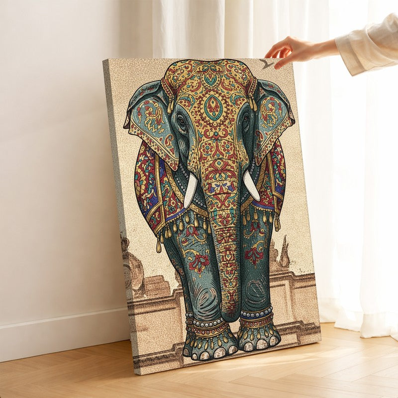 Maharaja Elephant Canvas Wall Art & Paintings