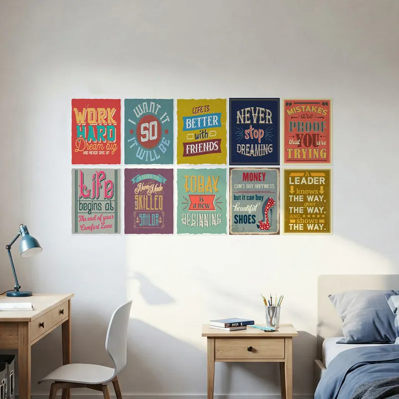 Inspire & Motivate Wall Poster - Set Of Ten media 1