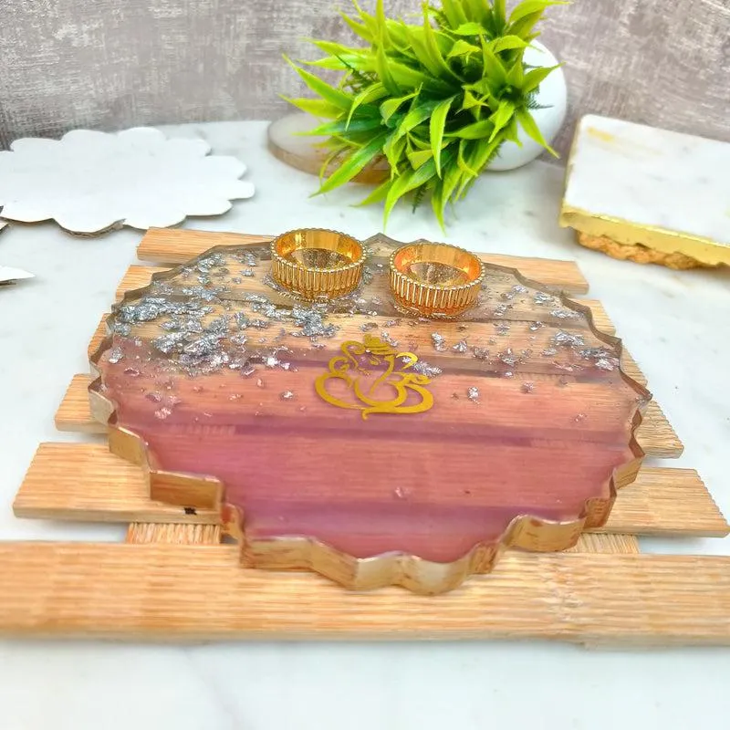 Ganesha Resin Pooja Thali media 4