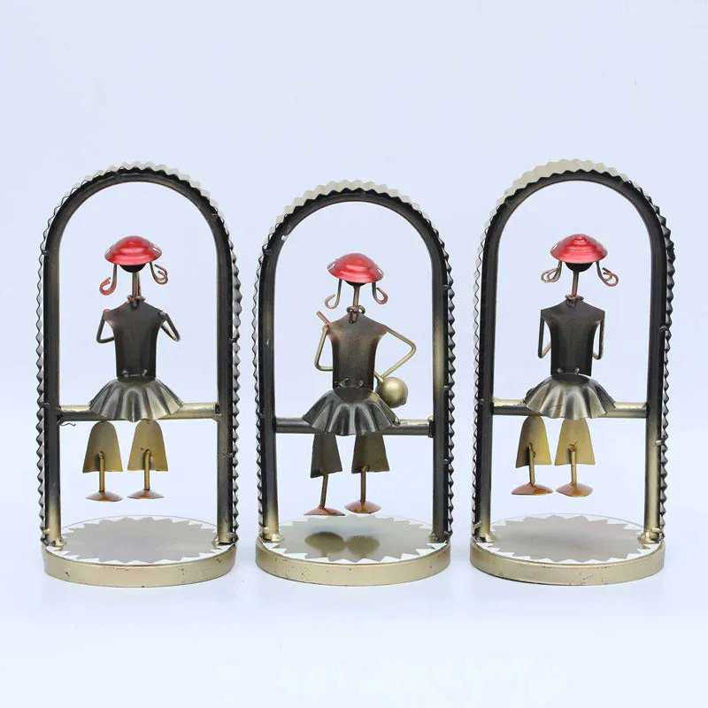 Tribal Artists Showpiece - Set Of Three media 6