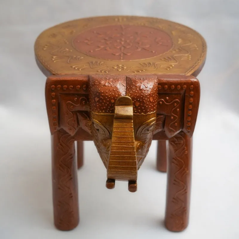 Oriva Painted Mango Wood Stool media 3